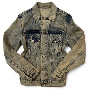 Brandy Melville Acid Wash Denim Jacket